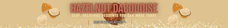 Hazelnut Crema Dessert Banner